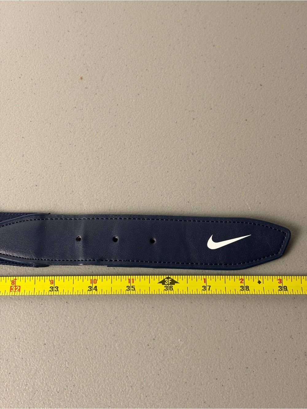 Nike Adult Baseball Softball Belt Navy Blue Adjustable 3.0 Waist 28-43